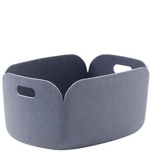 Restore Storage Basket Blue-grey