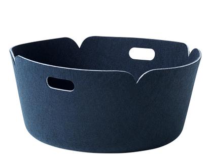 Restore Round Basket Midnight blue