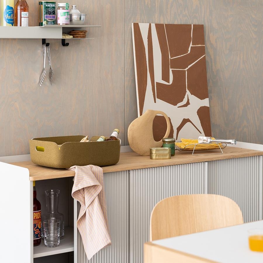 週末セール！MUUTO ムート RESTORE TRAY リストアトレイ かご① ムート Muuto RESTORE TRAY リストア トレイ フェルト