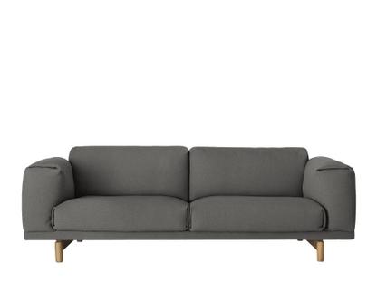 Rest Sofa 3 Seater|Fabric Remix 163 - Grey