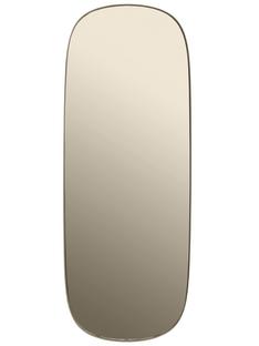 Framed Mirror Large|Frame taupe / glass taupe