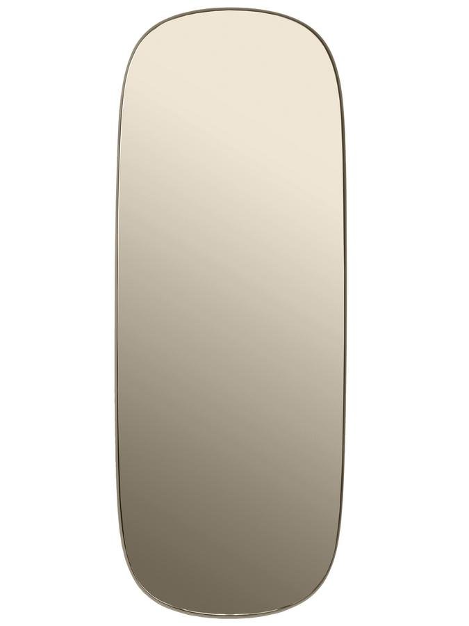 Muuto Framed Mirror Large Frame Taupe Glass By Anderssen Muuto Framed Mirror Large Frame Taupe
