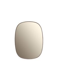 Framed Mirror Small|Frame taupe / glass taupe