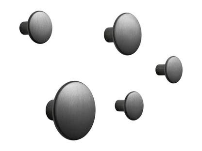The Dots Metal Set of 5 Black