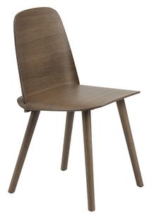 Nerd Chair Dark brown stained oak