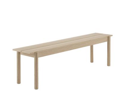 Linear Wood Bench W 170 x D 34 cm