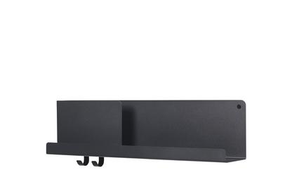 Folded Shelves H 16,5 x W 63 cm|Black