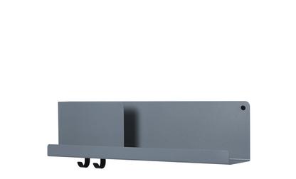 Folded Shelves H 16,5 x W 63 cm|Blue-grey