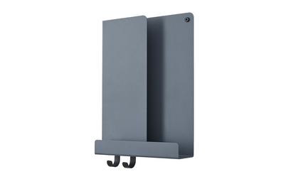 Folded Shelves H 40 x W 29,5 cm|Blue-grey
