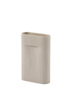 Ridge Vase Medium (H 35 cm)|Beige