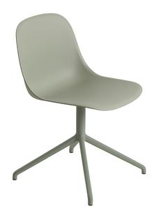 Fiber Side Chair Swivel Dusty green