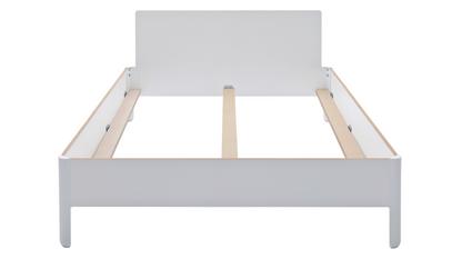 Nait Double Bed 140 x 200|With headboard|CPL white