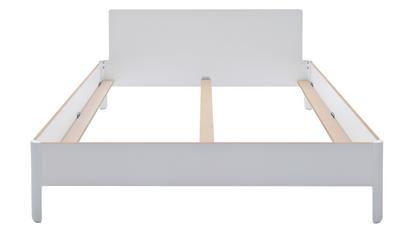 Nait Double Bed 160 x 200|With headboard|CPL white