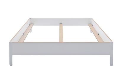 Nait Double Bed 160 x 200|Without headboard|CPL white