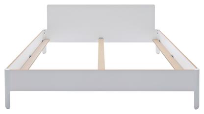 Nait Double Bed 180 x 200|With headboard|CPL white