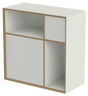 Vertiko Ply shelf Version 1|Pure white|Without base
