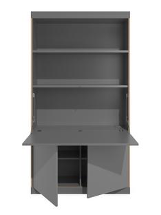 Flai Home Office H 216,8 x W 118 cm|CPL anthracite