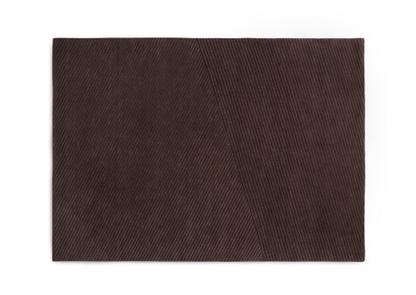 Row Rug L 240 x W 170 cm|Dark brown