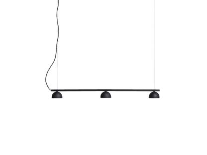 Blush Rail Pendant 3 Shades|Black