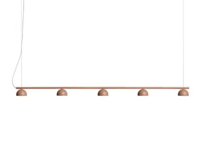 Blush Rail Pendant 5 Shades|Warm beige