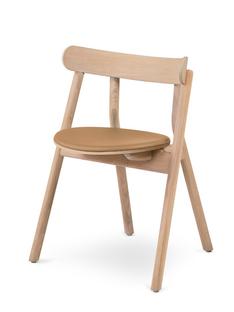 Oaki Dining Chair Light oiled oak|With seat pad