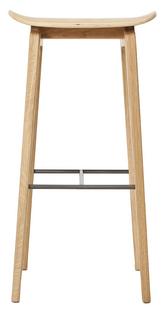 NY11 Bar Stool Bar version: seat height 75 cm|Natural oak|Without seat cushion