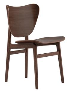 Elephant Dining Chair Dark smoked oak|Without seat cushion