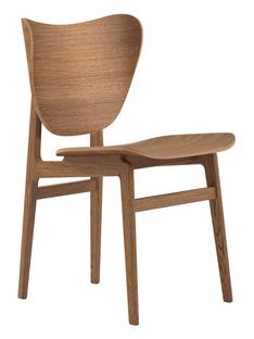 Elephant Dining Chair Light smoked oak|Without seat cushion