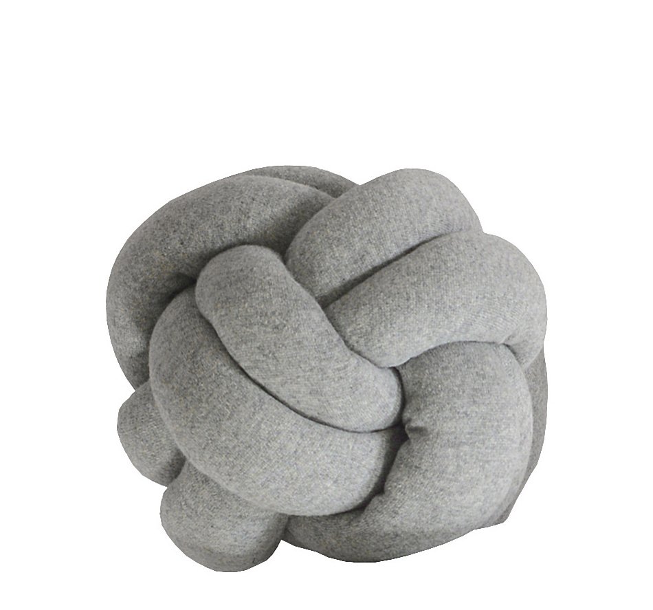 small grey cushion