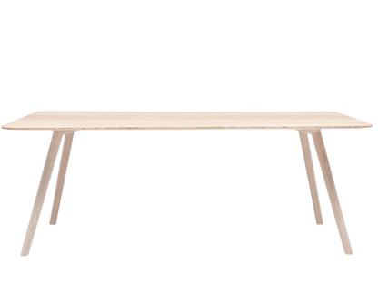 Meyer Dining Table 200 x 92 cm|Waxed ash with white pigment