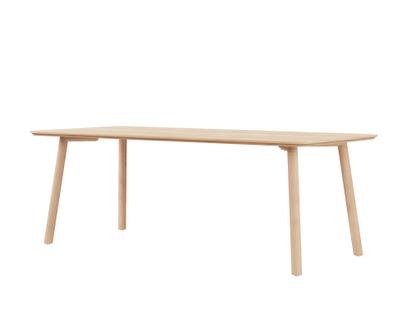 Meyer 23 Dining Table 200 x 92 cm|Waxed oak with white pigment