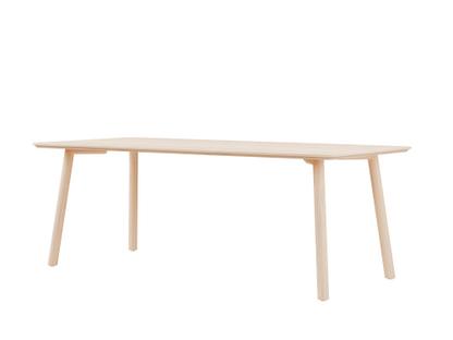 Meyer 23 Dining Table 200 x 92 cm|Waxed ash with white pigment