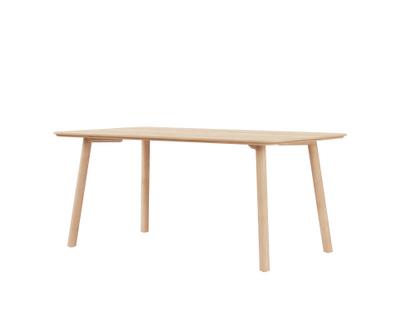 Meyer 23 Dining Table 160 x 92 cm|Waxed oak with white pigment