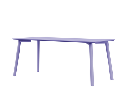 Meyer Color Dining Table 180 x 80 cm|Lilac ash