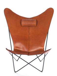 KS Chair Hazelnut|Steel, black powder-coated