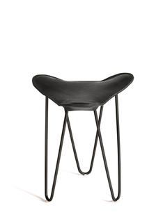 Trifolium Stool Black|Steel, black powder-coated