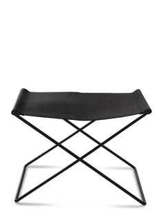 Ox Stool Black|Steel, black powder-coated