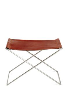 Ox Stool Cognac|Stainless steel