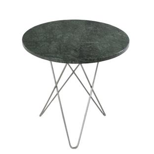 Tall Mini O Table Green Indio|Stainless steel