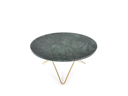 O Table Green Indio|Brass