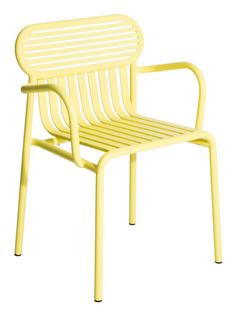 Week-End Chair With armrests|Yellow