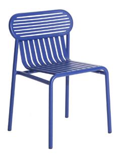 Week-End Chair Without armrests|Blue