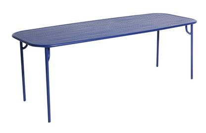 Week-End Table L (220 x 85 cm)|Blue