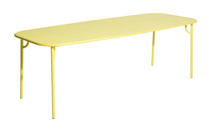 Week-End Table L (220 x 85 cm)|Yellow