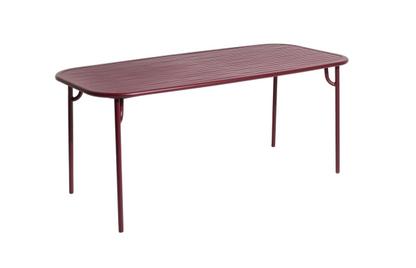 Week-End Table M (180 x 85 cm)|Burgundy