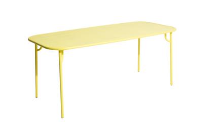 Week-End Table M (180 x 85 cm)|Yellow
