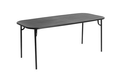 Week-End Table M (180 x 85 cm)|Black