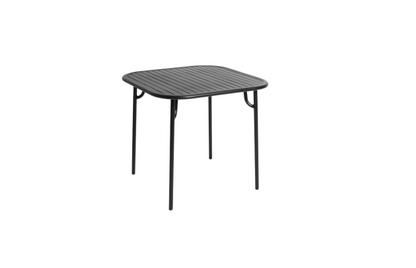 Week-End Table S (85 x 85 cm)|Black