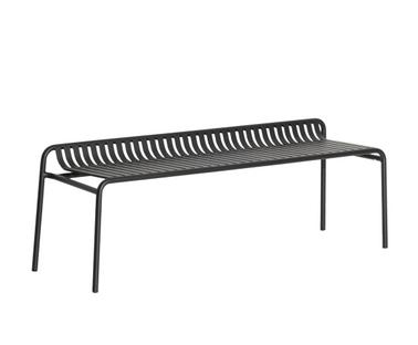 Week-End Bench Without backrest|Black