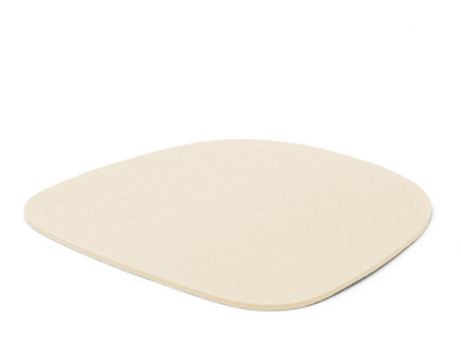 Seat Pad for 214, Without upholstery, Wool white, Parkhaus Berlin
